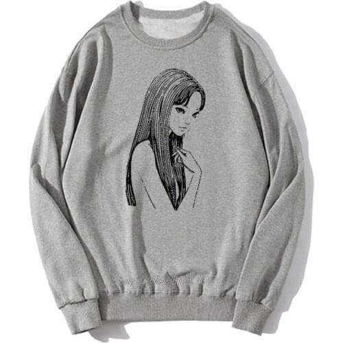 Tomie Junji Ito Uzumaki Manga Anime Guro Japan Japanese Suehiro Maruo Hoodie Mens Autumn Winter Pullover Sweatshirt Hoodies