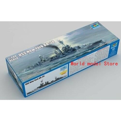 Trumpeter 06711 1/700 USS New York BB-34 Plastic Model Building Kit