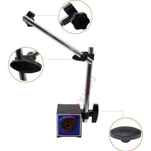1PC CZ-6A Magnetic Base Holder Dial Indicator Table Block Universal Spinner Connecting Rod For Test Tools Stand Base Magnetica