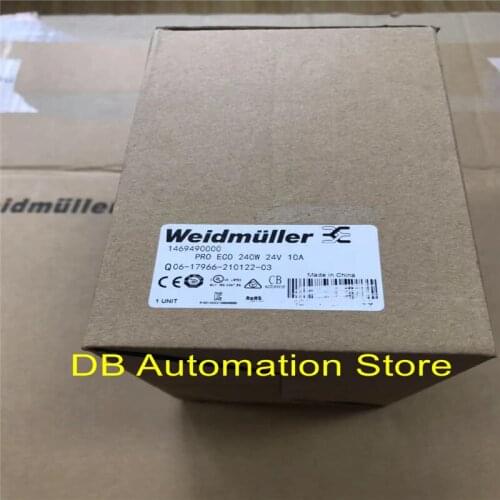 100% original sealed WEIDMUELLER Power supply, switch-mode power supply unit -PRO ECO 240W 24V 10A -1469490000