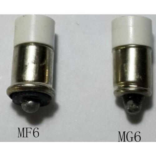 5PCS 24v MG6 LED MF6 24v Mini indicator light bulb Button light bulb Instrument light bulb 24V MF6 LED MG6 24V RED GREEN WHITE
