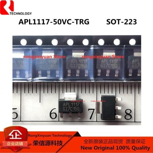 APL1117-50VC-TRG APL1117-50VC-TRL APL1117-50VC-TR APL1117-50VC APL1117 APL1117-5V 1A LOW DROPOUT VOLTAGE REGULATOR Original New