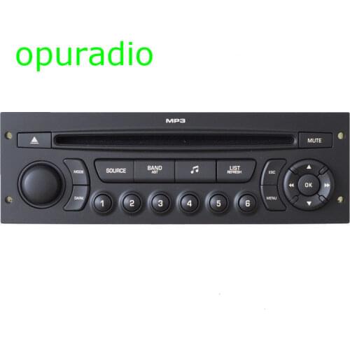 3PCGENUINE RD45 Car Radio with CD USB Bluetooth for Peugeot 207 206 307 308 807 Citroen C2 C3 C4 C5 C8 (set VIN code by yourself