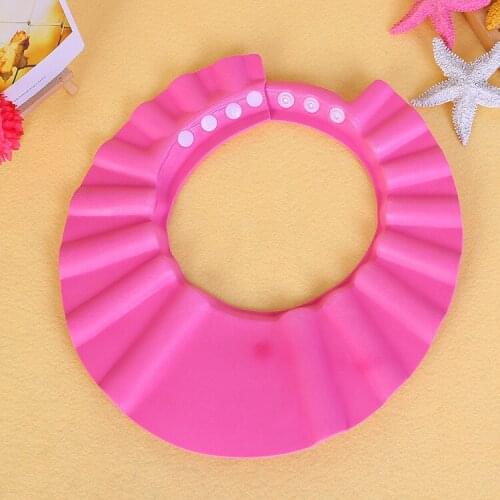 Safe Shampoo Shower Bathing Bath Protect Soft Cap Hat For Baby Wash Hair Shield Bebes Children Bathing Shower Cap Hat Kids