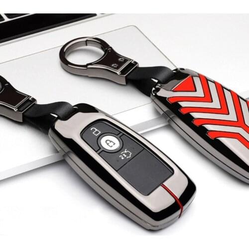 Zinc alloy Remote Key Fob Case Cover For Ford Edge Fusion Mustang F-150 F250 Explorer