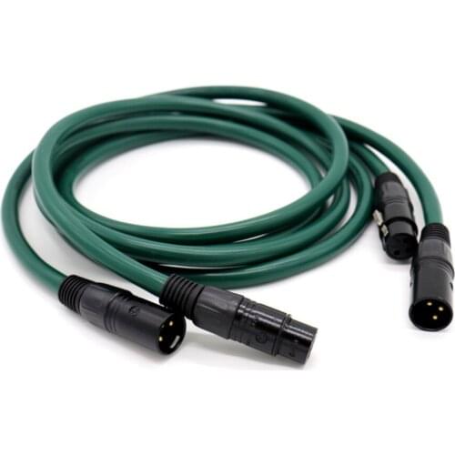 Guhe balance line oxygen free single crystal copper signal line XLR signal line XLR male / female single crystal copper fa-220