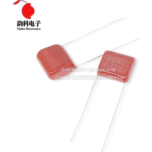 10pcs CBB Polypropylene film capacitor pitch 10mm 223 22nF 630V