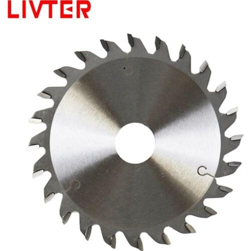 LIVTER high quality customize woodworking t.c.t conical scoring saw blade / panel table saw blade for wood cutting
