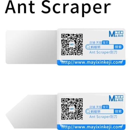 MA-Ant Steel Scraper Knife BGA Paste Open Repair Tool For Mobile Phone Broken Screen Repair Fix