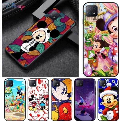 Mickey Minnie lovely For OPPO AX7 PRO A93 A92 A73 A72 A32 A53 A53S A31 A12 A11X A7 A12E A1K A5 2020 Soft Phone Case