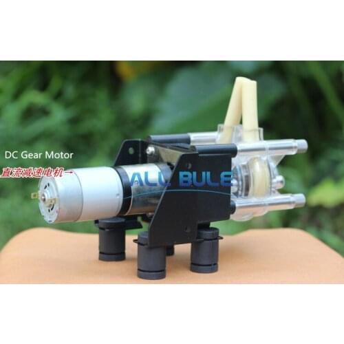 DC gear motor peristaltic pump anti -corrosion peristaltic vacuum suction pump
