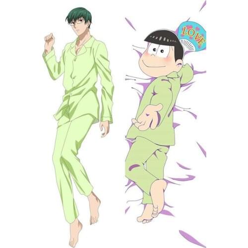 Customize Japanese Cosplay Anime Mr.Osomatsu Choromatsu Throw Otaku Dakimakura Gift Bedding Hugging Body Pillow Case 150x50 CM