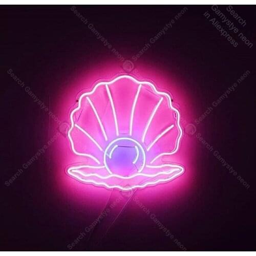 NEON SIGN For Shells and Pearls lampara neon sign neon light for Love wedding wall Display custom made decorate vintage lamp
