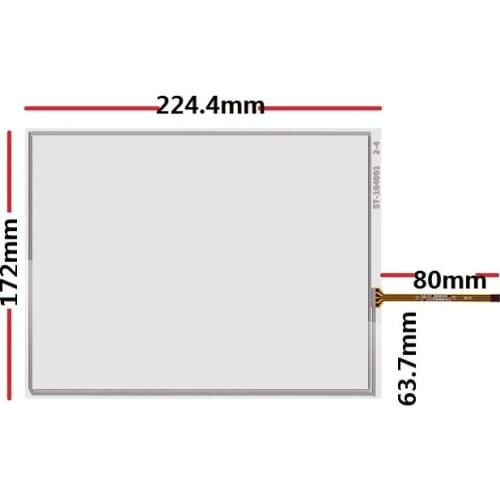 New 10.4-inch touch screen 172*224.4mm is suitable for the hand-written LCD touch screen outside the AMT 9509B screen