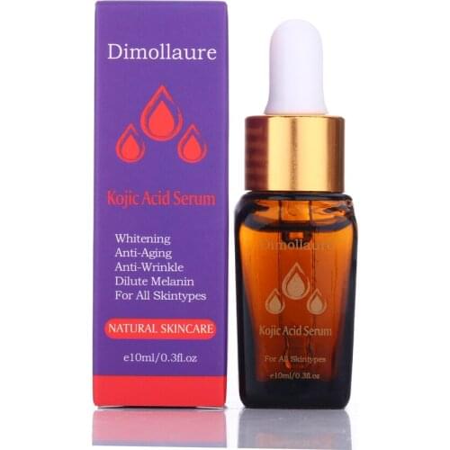 Dimollaure Kojic Acid Serum Hyaluronic acid removal Freckle melasma Acne scar pigment Melanin wrinkle whitening Anti-Aging serum