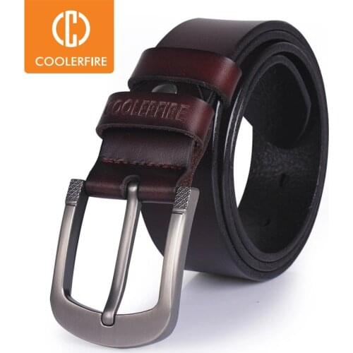 High Quality Genuine Leather Belt Designer Belts Men Luxury Strap Male Belts For Men Fashion Vintage Pin Buckle For Jeans Men