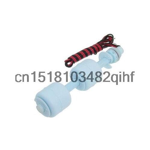 Blue Double Balls Aquarium Water Level Sensor Float Switches 100V DC 0.5A