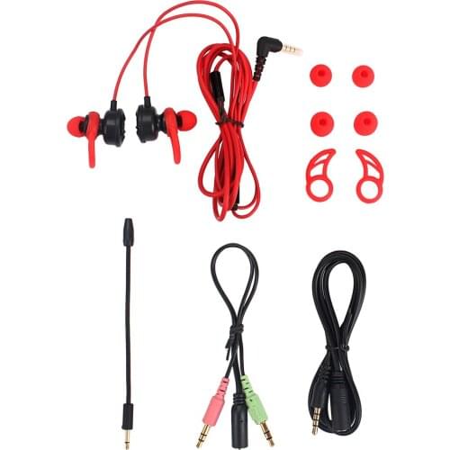 Stereo Headset Noise Cancelling Headphone Earphone Earbud with Microphone for PC Computer Laptop