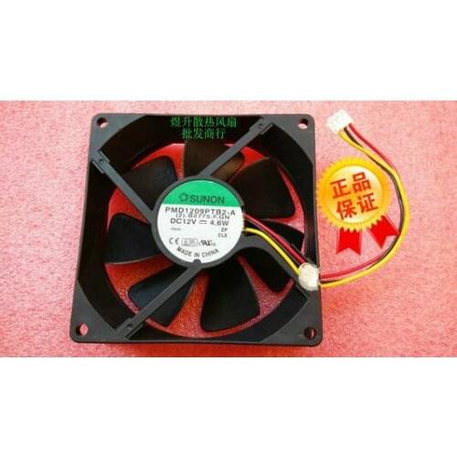 SUNON 9025 DC 12V 4.6W 90*90*25mm 9cm PMD1209PTB2-A 3-wire Chassis Power Supply Server Cooling Fan