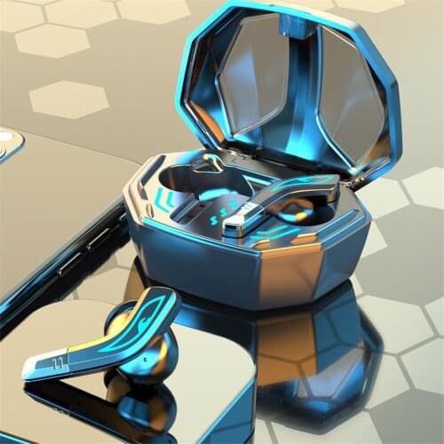 TWS Gaming Wireless Headset Low Latency Bluetooth Earphones HIFI Sound Sport Game Earbuds with Mic for iOS Android Windows