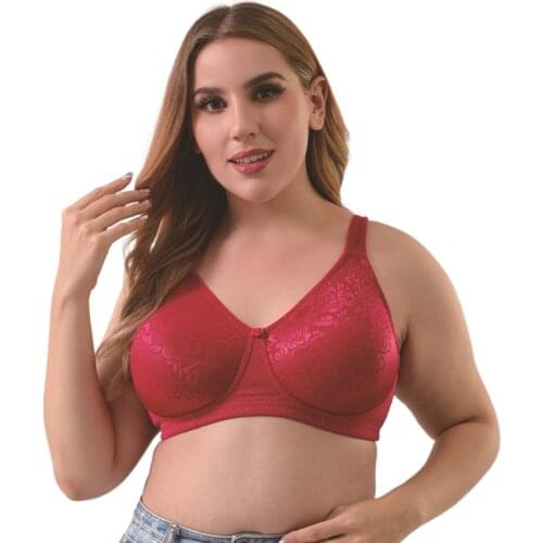 Plus size Women Bras Big Bralette Ultra thin Polyester Underwire Bra 120B 120C 120D 120E 120F 120G 125B 125C 125D 125E 125F bh