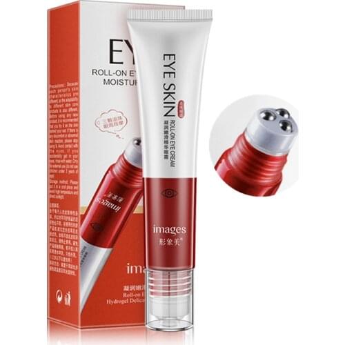1pc Eye Cream Eyes Serum with 3 Rollerball Moisturizing Nourishing Hydrating Remove Dark Cirkles Wrinkle Skin Care TSLM1