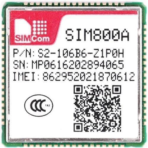 1pcs SIM800A 2G 100% New&Original Genuine Distributor In stock GSM/GPRS Embedded quad-band module 900/1800MHz