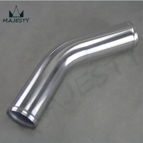 60mm 2 3/8" inch 45 Degree Aluminum Turbo Inter cooler Pipe Alloy Piping Tube Hose Auto parts Turbocharged System