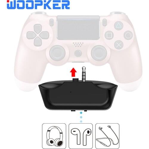 For PS4 Controller Accessories Wireless Headphones Bluetooth Audio Receiver Adapter for Playstation 4 Gamepads Earpiece