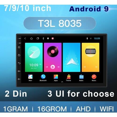 2 DIN Android 9 Car Radio Multimedia Video Player Universal Auto Stereo GPS FM WIFI Subwoofer For Volkswagen Nissan Hyundai Kia