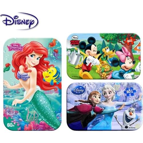 Disney Marvel Avengers Spiderman Car Puzzle Toy Children Wooden Jigsaw Puzzles Kids Educational Toys for Children Gift