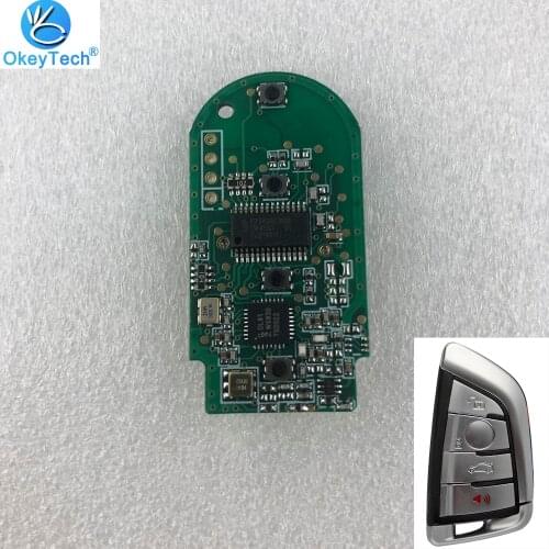 OkeyTech 1PC 315/433/868MHZ Remote Key Electronic Circuit Board for BMW X5 X6 F15 X6 F16 G30 7 Series G11 X1 F48 F39 Fob