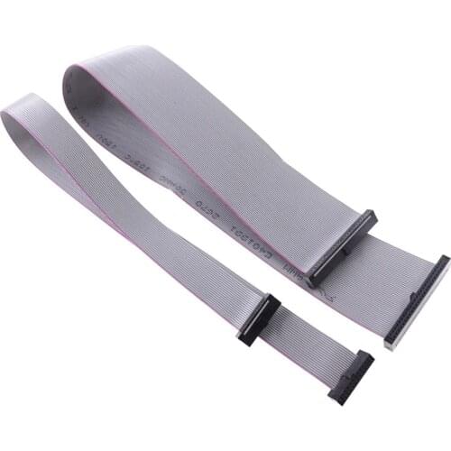 1 pcs 1.27 mm pitch 6 8 10 12 14 16 20 24 26 30 34 40 44 50 60 80 Pin JTAG ISP DOWNLOAD CABLE Flat Ribbon Data Cable 10cm Length