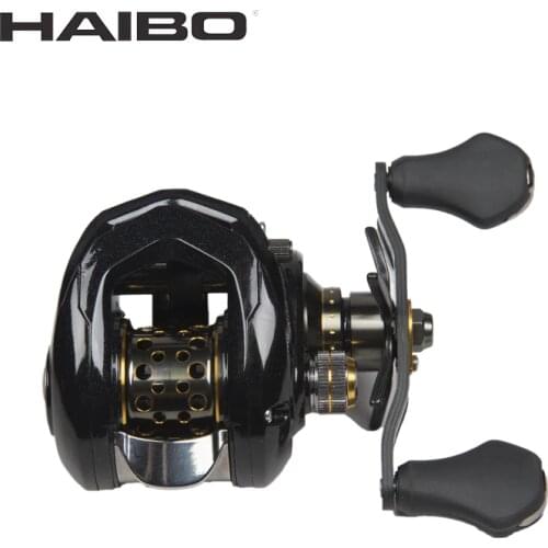 Haibo Mirage Baitcasting Fishing Reel,50/51HMS,8.0:1 Ultra-light Reel,164g,Magnetic Brake