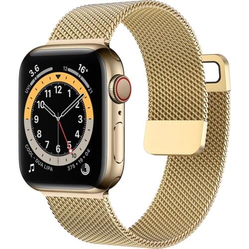Metal strap for Apple watch band SE 6 44mm 42mm metal Magnetic wristbelt for applewatch band 38/40mm for iwatch 5 4 3 2 bracele