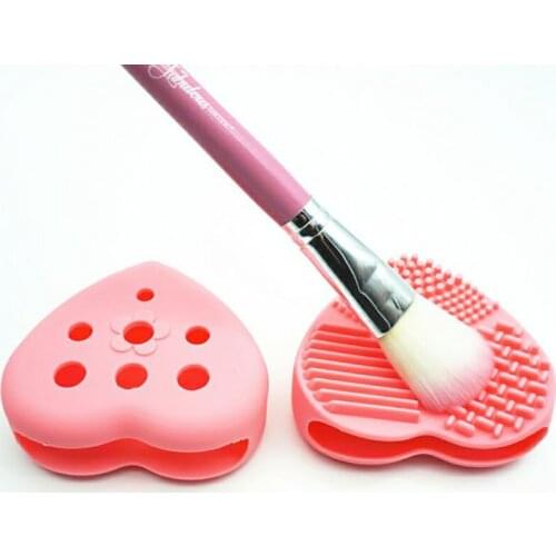 New Make Up Cleaning Brush Silicone Face Cleaner Cosmetic Washing Brush Face Cleaning Mat Bathroom Accessories