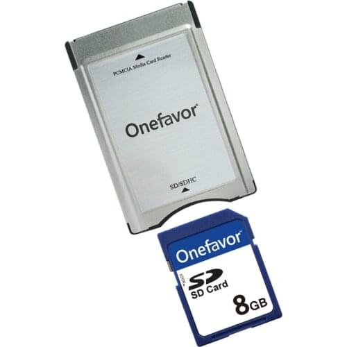 New!!! Onefavor 8GB SD SDHC Card SD Memory Card + SD SDHC Card Adapter Converter for Mercedes Benz