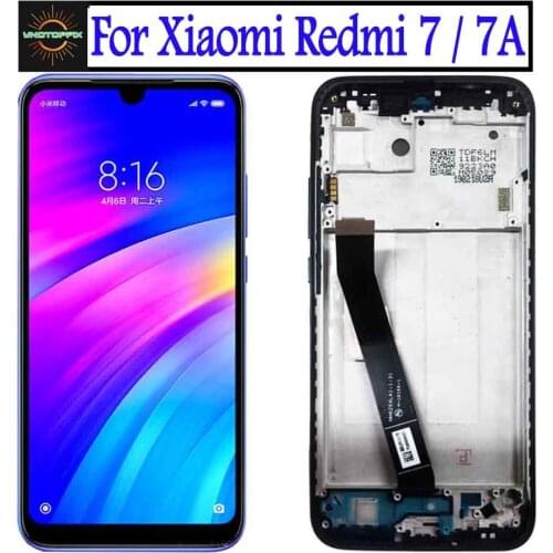 ORIGINAL for Xiaomi Redmi 7a LCD Redmi 7 LCD Display Touch Screen Digitizer Assembly with Frame for Xiaomi Redmi 7A LCD Display