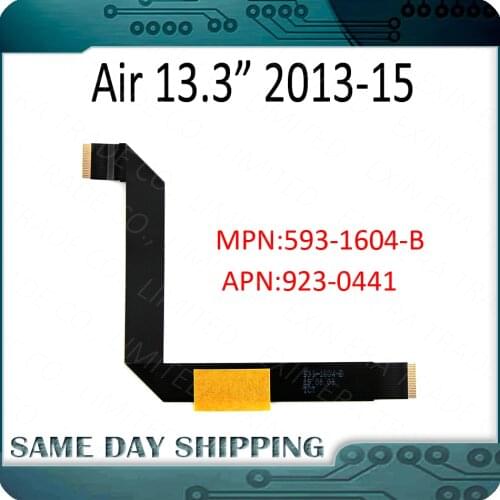 Original New A1466 Trackpad Cable for Macbook Air 13.3" A1466 Touchpad Flex Cable 593-1604-B 923-0441 2013 2014 2015 2017 Year