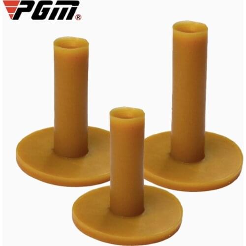 PGM Nature Ox Tendon Rubber Golf Tee Ball Seat Strike Swing Cushion Mat Steady Widened Base Pliable 90 Degree Automatic Rebound