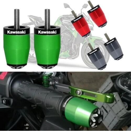 For Kawasaki Z400 Z750 Z800 Z900 Z900RS Z1000 Z1000SX Motorcycle CNC Handlebar Grips Bars End Handle Bar End Grips Cap