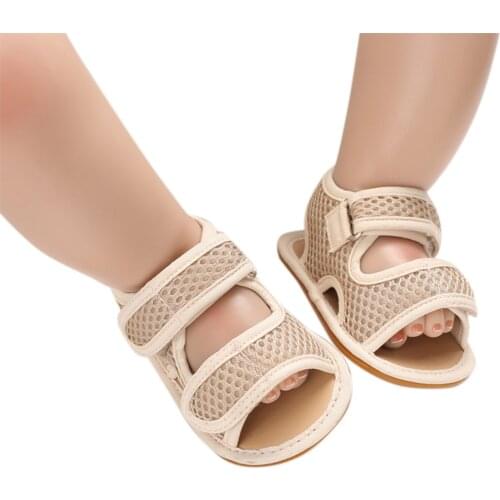 Baby Girls Boys Sandals Premium Soft Anti-Slip Rubber Sole Infant Summer Outdoor Shoes Toddler First Walkers 0-18 Months 2021
