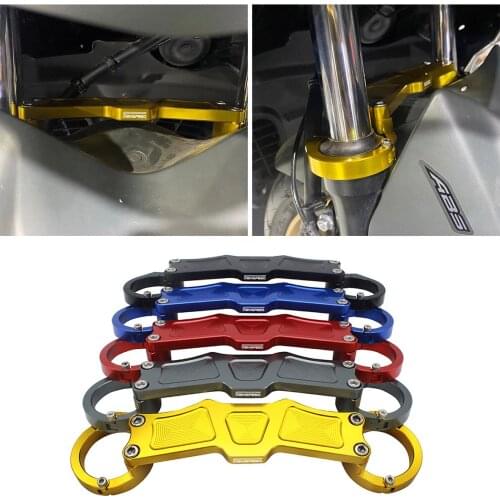 SEMSPEED Motorcycle Front Fork Shock Absorber Damper Brace Suspension Steering Bracket For Yamaha NMAX 125 NMAX 155 V2 2016-2020