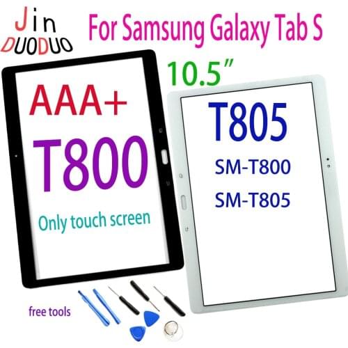 AAA+ For Samsung Galaxy Tab S T800 T805 SM-T800 SM-T805 Touch Screen Digitizer Sensor Tablet Glass Replacement