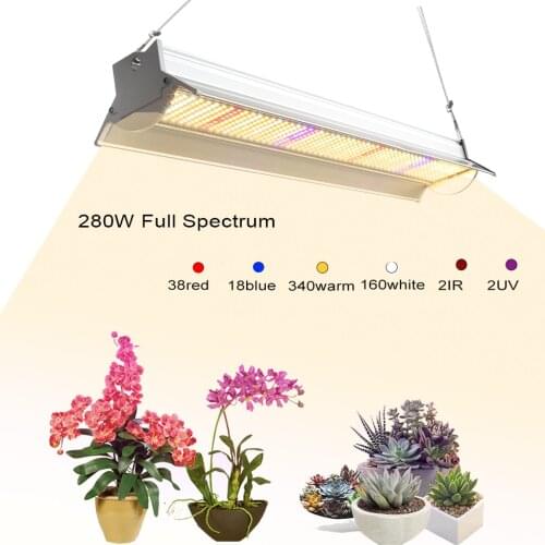 Integrated PCBA LED Grow Light 280W Tube Full Spectrum for Greenhouse Indoor Plant and Flower High Yield Plant Growth Lamp