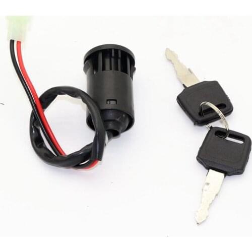 Universal 2 Wires Ignition Start Switch With 2 Key Accessories for Pocket Dirt Bike ATV Scooter U KS51