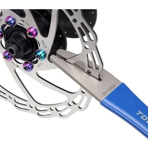 Bike Disc Brake Correction Wrench Brake Rotor Alignment Truing Tool with Disc Brake Pads Tool for MTB Road Bike