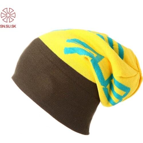 Knitting Winter Cotton Brand Beanies Hip Hop Warm Ski Hats Gorros Bonnetsr Snowboard Cap Skullies For Women And Men