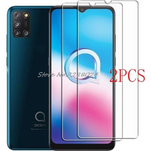2PCS FOR Alcatel 3X 2019 5048Y 5048A 5048Y_EEA 5048I Tempered Glass Protective Alcatel 3X 2020 Screen Protector Glass Film