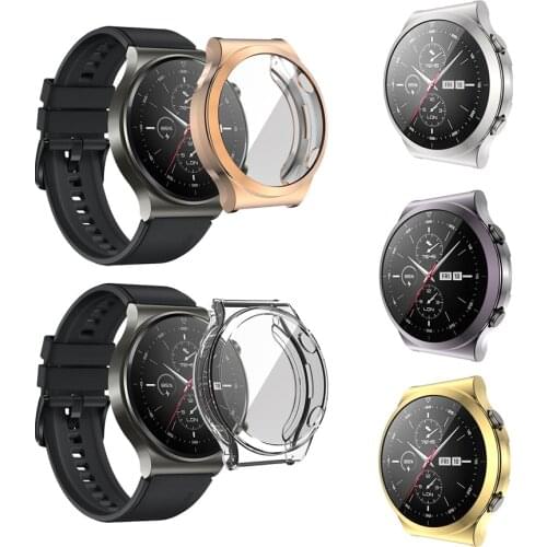 Protective Case for Huawei GT 2 Pro Smart Watch Soft TPU Full Screen Protector Cover Shell Bumper for Huawei GT2 Pro Accessories